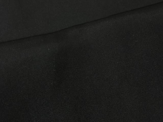 平和屋着物＃男性　長羽織　黒紋付　キングサイズ　正絹　逸品　未使用　CABK0044ua