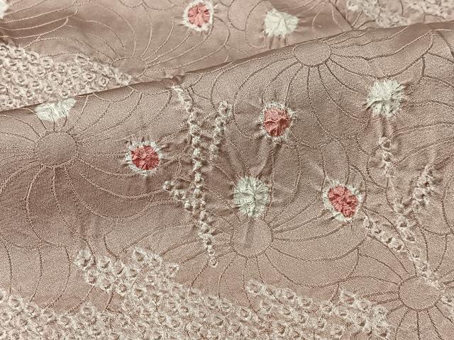 平和屋着物＃羽織　絞り　舞花文　正絹　逸品　未使用　CABK0054ua