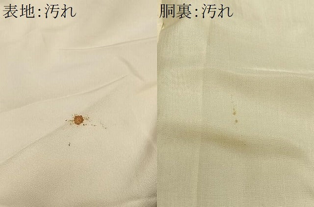 平和屋着物■訪問着　駒刺繍　草花文　金彩　正絹　逸品　CABK0071ua