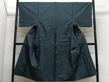 平和屋着物■男性　紬　亀甲文様　正絹　逸品　未使用　CABK0073ua