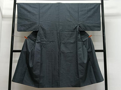平和屋着物■男性　紬　100亀甲　総詰め　正絹　逸品　CABK0075ua
