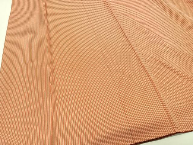 平和屋着物■上質な小紋　縞　正絹　逸品　CABK0084ua