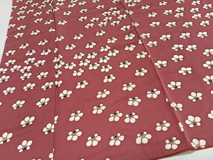 平和屋着物■上質な小紋　花尽くし　正絹　逸品　CABK0085ua