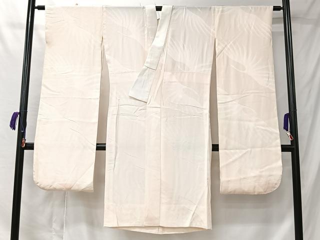 平和屋着物■長襦袢　無双仕立て　舞鶴地紋　暈し染め　正絹　逸品　CABK0095ua