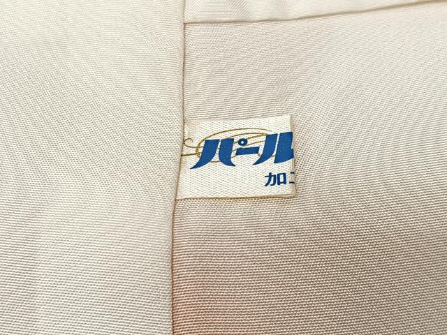 平和屋着物■訪問着　駒刺繍　扇面花文　金彩　正絹　逸品　CABK0104ua