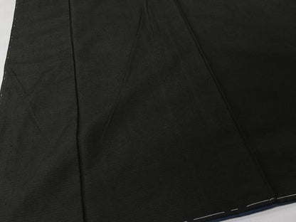 平和屋着物■男性　紬　格子　正絹　逸品　未使用　CABK0125ua
