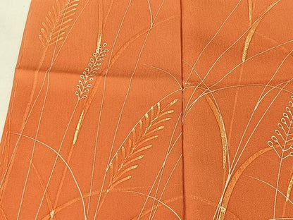平和屋着物■訪問着　ろうけつ染　草木文　暈し染め　正絹　逸品　CABK0129ua