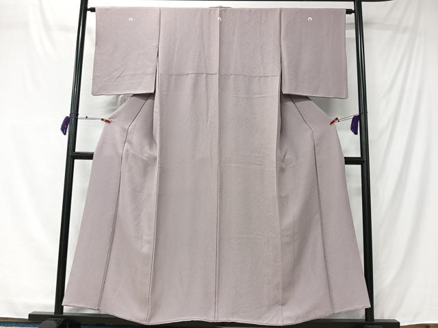 平和屋着物■上質な色無地　藤色　正絹　逸品　CABK0148ua