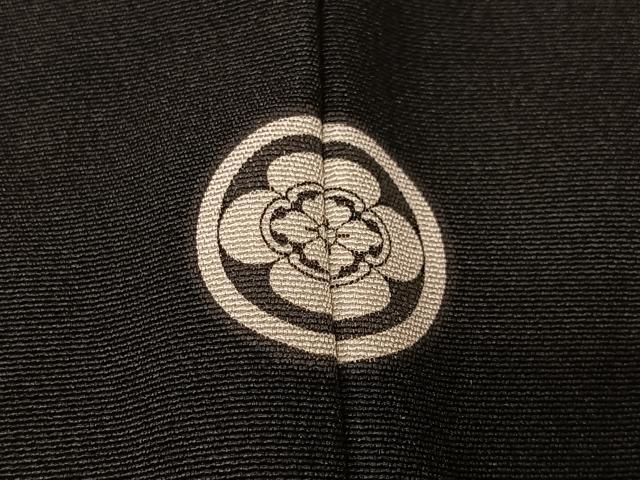 平和屋着物■豪華黒留袖　駒刺繍　地紙吉祥花文　金彩　正絹　逸品　CABK0155ua