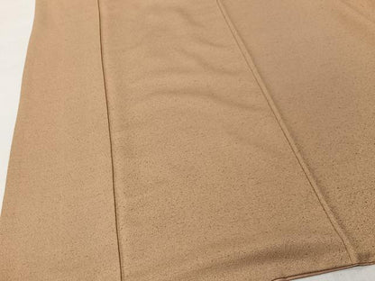 平和屋着物■上質な色無地　洒落柿色　正絹　逸品　CABK0160ua