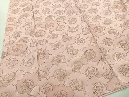 平和屋着物■上質な小紋　花尽くし　金彩　正絹　逸品　CABK0192ua