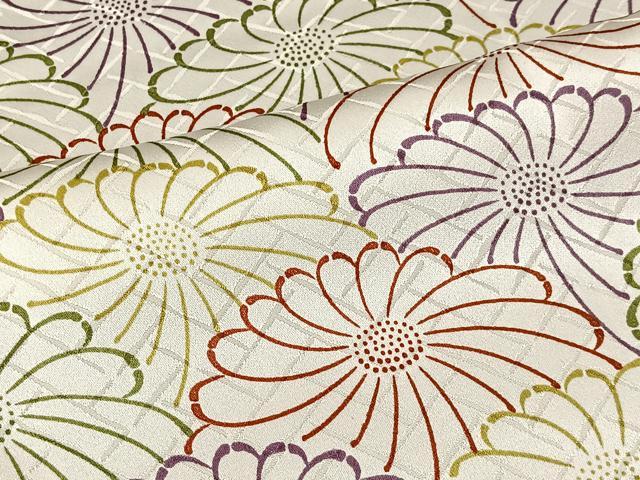 平和屋着物■訪問着　菊青海波　正絹　逸品　CABK0216ua