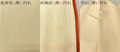 平和屋着物■訪問着　樹林文　たたき染め　正絹　逸品　CABK0224ua