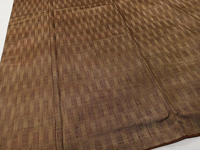 平和屋着物■上質な紬　間道　正絹　逸品　CABK0233ua