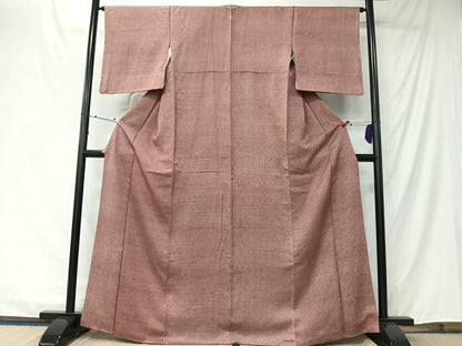 平和屋着物■江戸小紋　安達一貫　鮫小紋柄　正絹　逸品　CABK0268ua