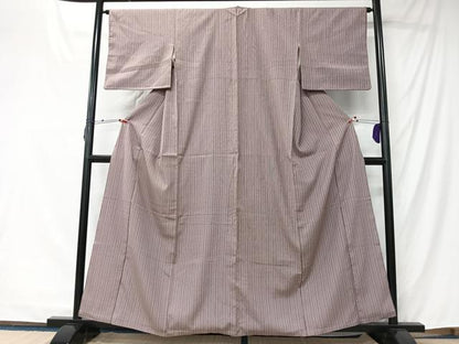 平和屋着物■江戸小紋　竹並び　正絹　逸品　CABK0280ua