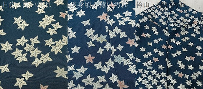 平和屋着物■上質な小紋　舞葉文　正絹　逸品　CABK0283ua