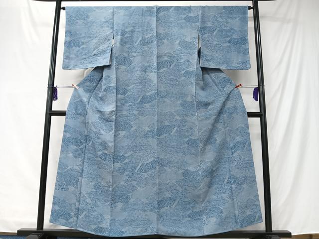 平和屋着物■江戸小紋　地紙吉祥文　正絹　逸品　未使用　CABK0285ua