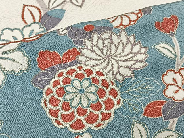 平和屋着物■訪問着　枝花文　暈し染め　金彩　正絹　逸品　CABK0294ua