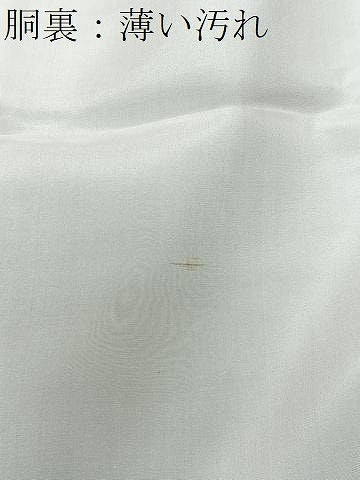 平和屋着物■上質な小紋　御所車草花文　金彩　正絹　逸品　CABK0296ua
