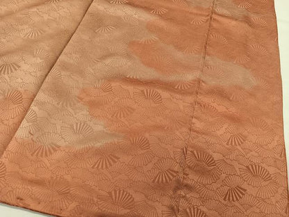 平和屋着物■訪問着　地紙雲取り文　金彩　正絹　逸品　未使用　CABK0303ua