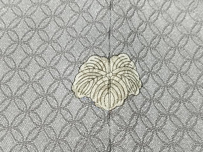 平和屋着物■豪華色留袖　刺繍　流水草花文　金銀彩　正絹　逸品　CABK0305ua