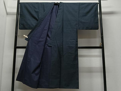 平和屋着物■男性　紬　100亀甲　総詰め　正絹　逸品　CABK0316ua