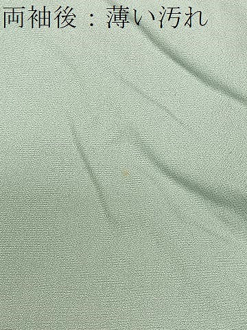 平和屋着物■訪問着　草花風景文　暈し染め　金彩　正絹　逸品　CABK0317ua
