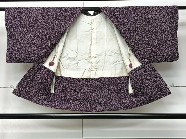 平和屋着物＃羽織 花尽くし 正絹 逸品 CABK0339ua