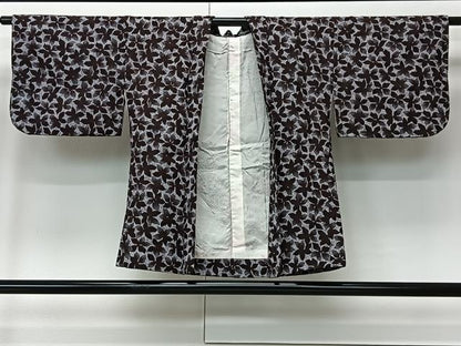 平和屋着物＃羽織 葉尽くし 正絹 逸品 CABK0348ua