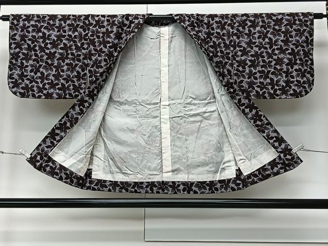 平和屋着物＃羽織 葉尽くし 正絹 逸品 CABK0348ua