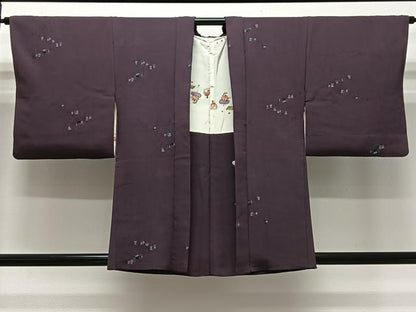 平和屋着物＃羽織　寿光織　大名行列　金糸　正絹　逸品　CABK0395ua