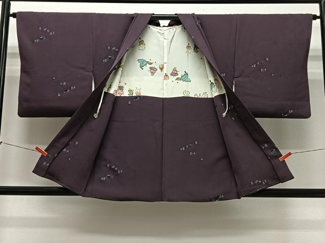 平和屋着物＃羽織　寿光織　大名行列　金糸　正絹　逸品　CABK0395ua