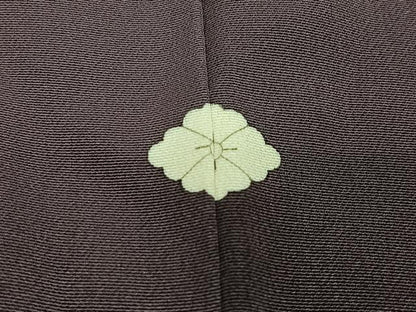 平和屋着物＃羽織　寿光織　大名行列　金糸　正絹　逸品　CABK0395ua