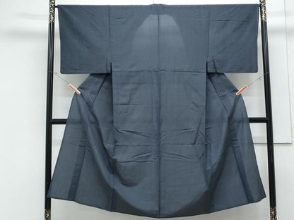 平和屋着物＊夏物　男性　霞文　正絹　逸品　CABK0406th
