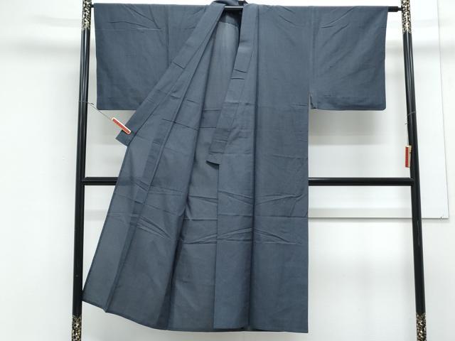 平和屋着物＊夏物　男性　霞文　正絹　逸品　CABK0406th