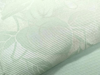 平和屋着物＊夏物　訪問着　絽　御所車文　暈し染め　金銀彩　正絹　逸品　CABK0414th