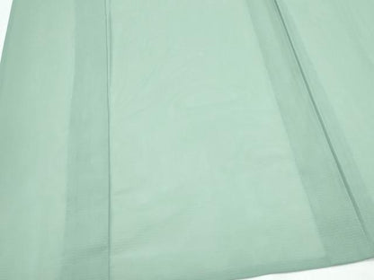 平和屋着物＊夏物　色無地　絽　若葉色　洗える着物　CABK0447th