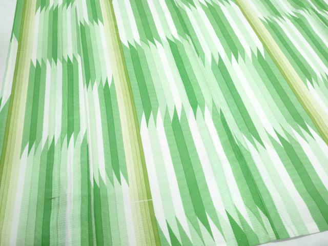 平和屋着物＊夏物　小紋　絽　吉祥間道　洗える着物　CABK0478th