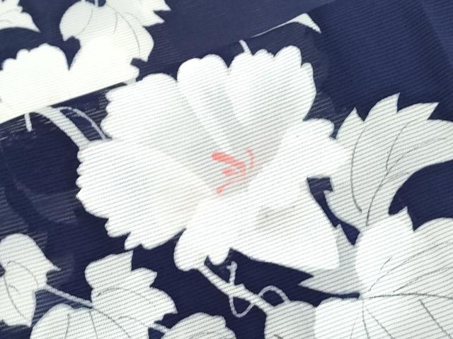 平和屋着物＊夏物　訪問着　絽　草花文　正絹　逸品　CABK0512th