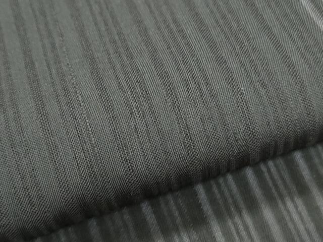 平和屋着物＊夏物　紗紬　縞　三越扱い　正絹　逸品　CABK0521th