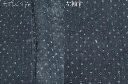 平和屋着物＊夏物　小紋　紗　格子文　CABK0529th