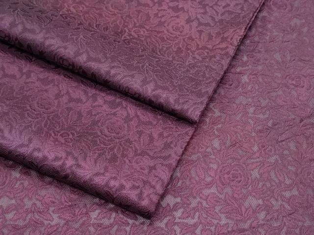 平和屋着物＊夏物　小紋　紗　草花文　暈し染め　正絹　逸品　CABK0533th