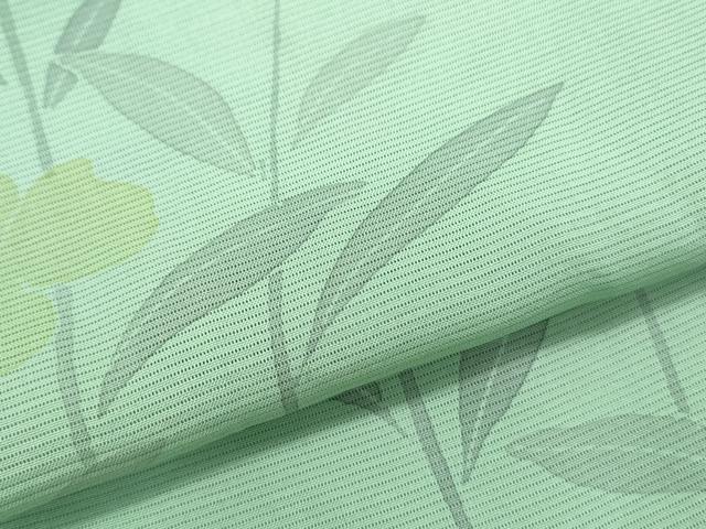 平和屋着物＊夏物　訪問着　絽　草花文　暈し染め　正絹　逸品　CABK0534th