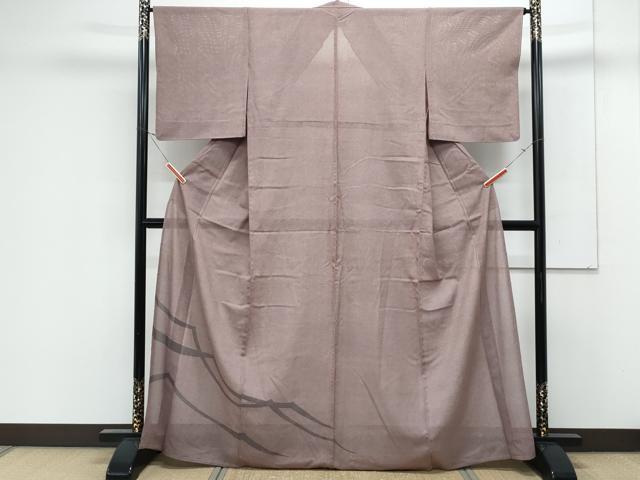 平和屋着物＊夏物　江戸小紋　色留袖　絽　作家物　鮫小紋柄　吉祥文　正絹　逸品　CABK0537th