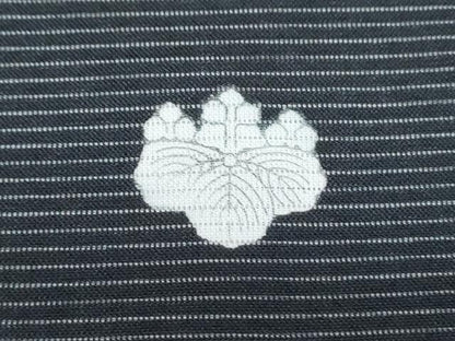 平和屋着物＊夏物　黒留袖　絽　花車文　洗える着物　CABK0539th
