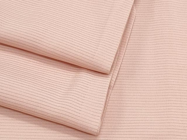 平和屋着物＊夏物　色無地　絽　洗柿色　正絹　逸品　CABK0544th