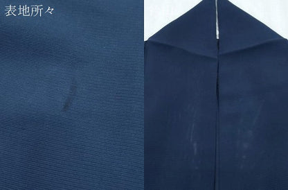 平和屋着物＊夏物　色無地　絽　紫黒色　正絹　逸品　CABK0547th