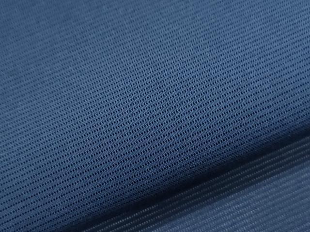 平和屋着物＊夏物　色無地　絽　紫黒色　正絹　逸品　CABK0547th