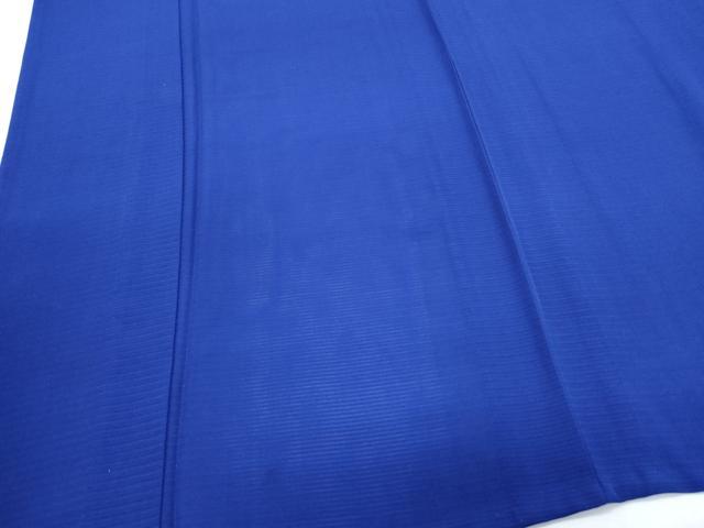 平和屋着物＊夏物　色無地　絽　紺色　正絹　逸品　CABK0549th